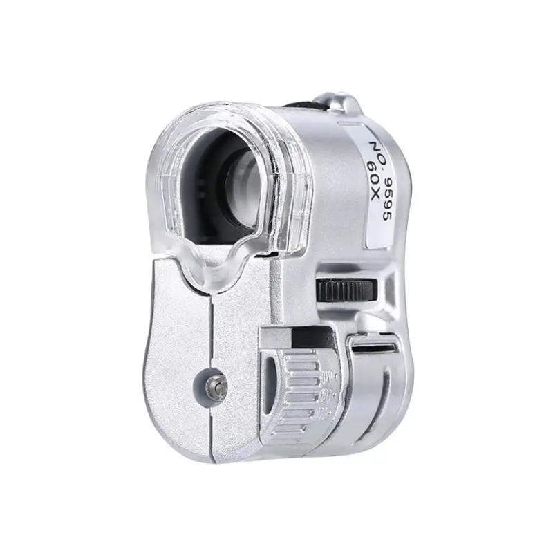 Portable Pocket Type 60 Times LED Currency