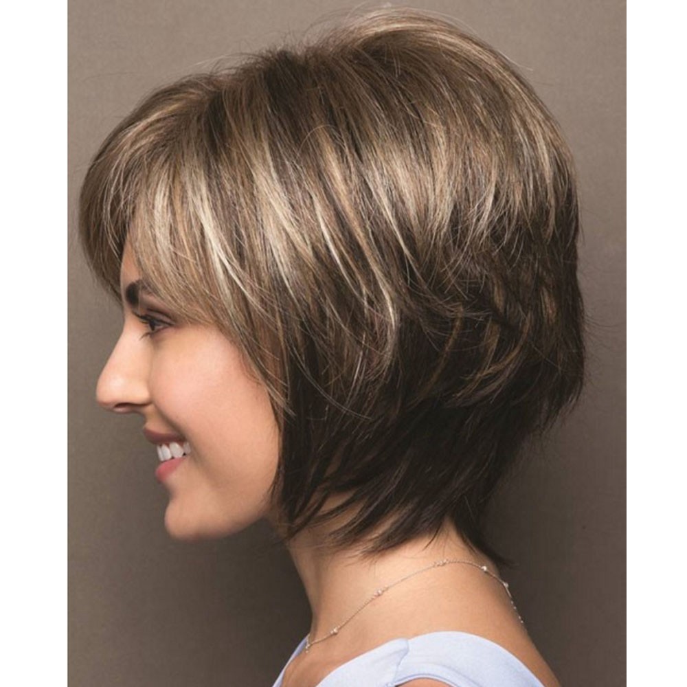 Women's Fashion Wig With Chemical Fiber Headgear — foto 4
