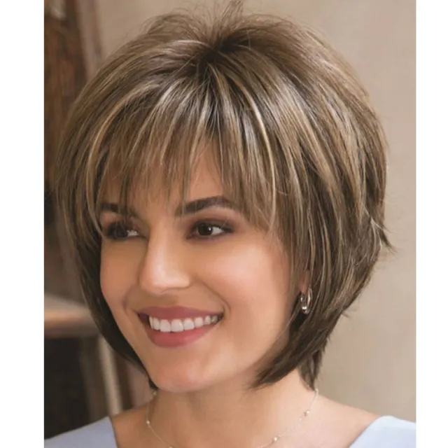 Women's Fashion Wig With Chemical Fiber Headgear Photo Color - Shop at LoveMi