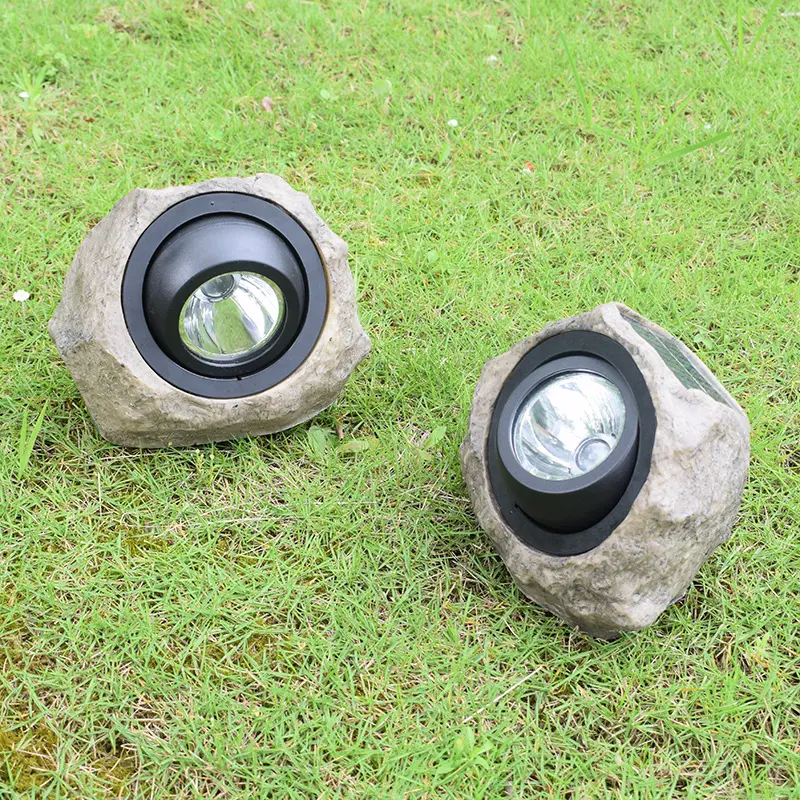 Solar Simulation Stone Lamp Garden Outdoor Lawn