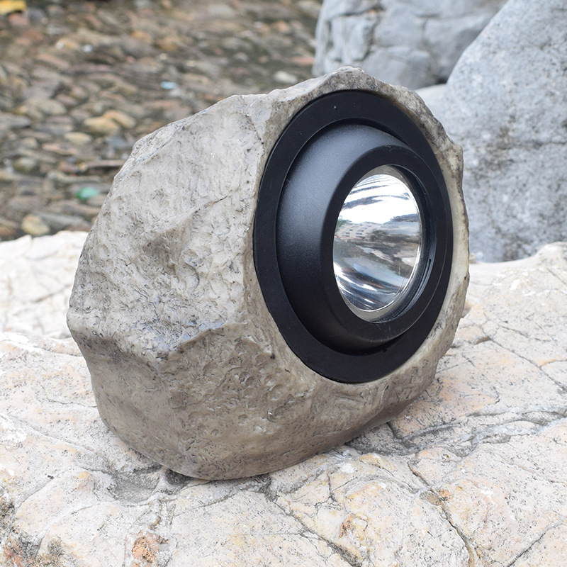 Solar Simulation Stone Lamp Garden Lamp Outdoor Outdoor Garden Lawn Decoration Spotlight — foto 2