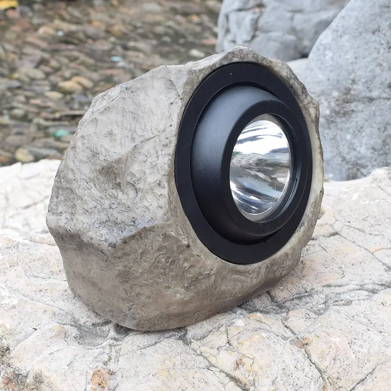 Solar Simulation Stone Lamp Garden Outdoor Lawn