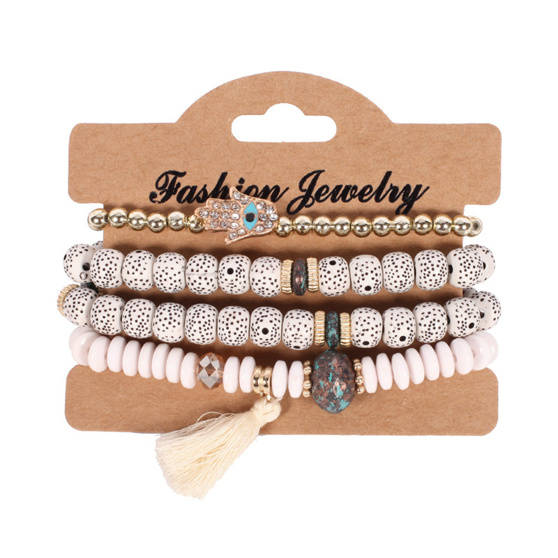 Tassels Show Culture Calm Bracelet Set