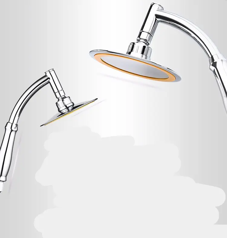 Shower Head 6inch Pressurized Hand-held Overhead Universal