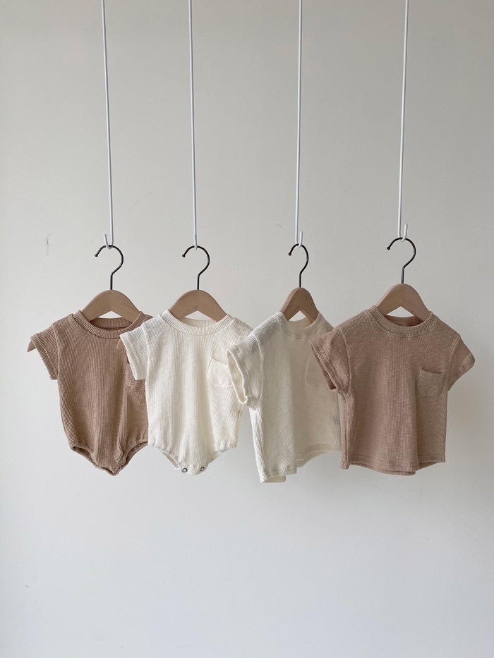 جمبسوت طفولي صيفي بنمط قطعة واحدة