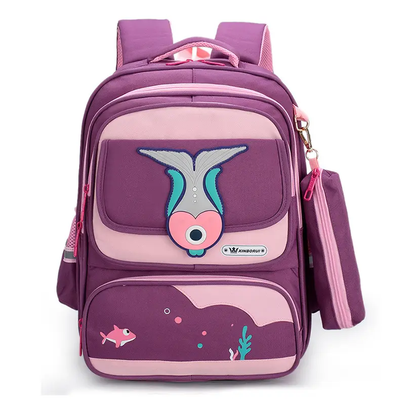 Pupils' Schoolbags And Spine Protection Running Rivers