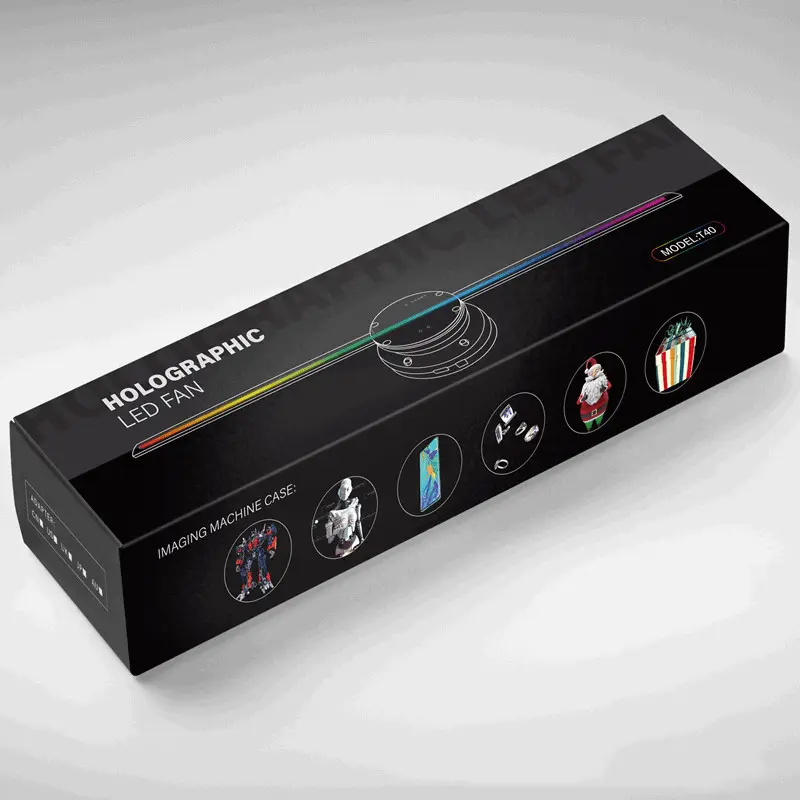3d Holographic Projection Advertising Machine Floating Led