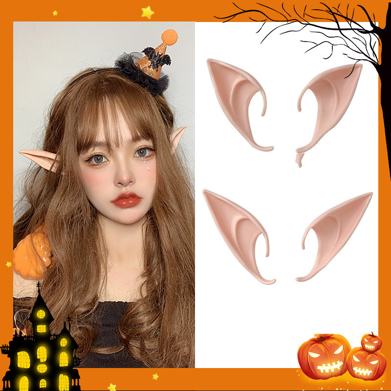 Title 4, Christmas Elf Ear Head Ornaments Prom Makeup Pr...