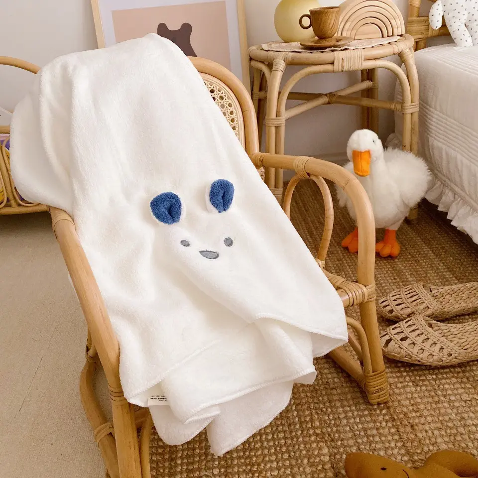 Children'S Cartoon Bath Towel Second Speed Absorbent