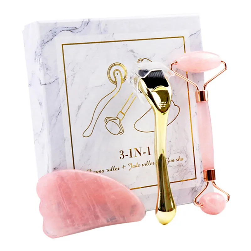Micro-needle Powder Crystal Roller Jade Massager Face Scraping Board