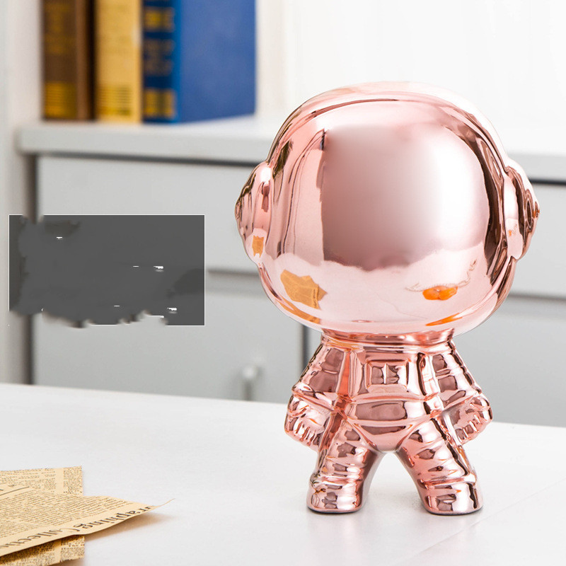 Rose Gold spaceman without hol