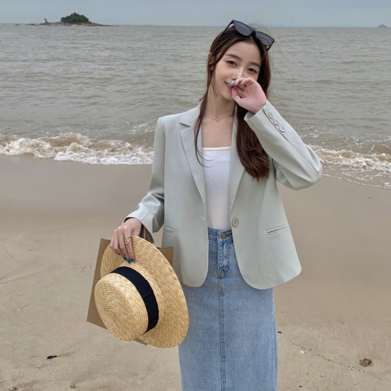 Casual Suit Loose Little Man Long Sleeve Suit Jacket