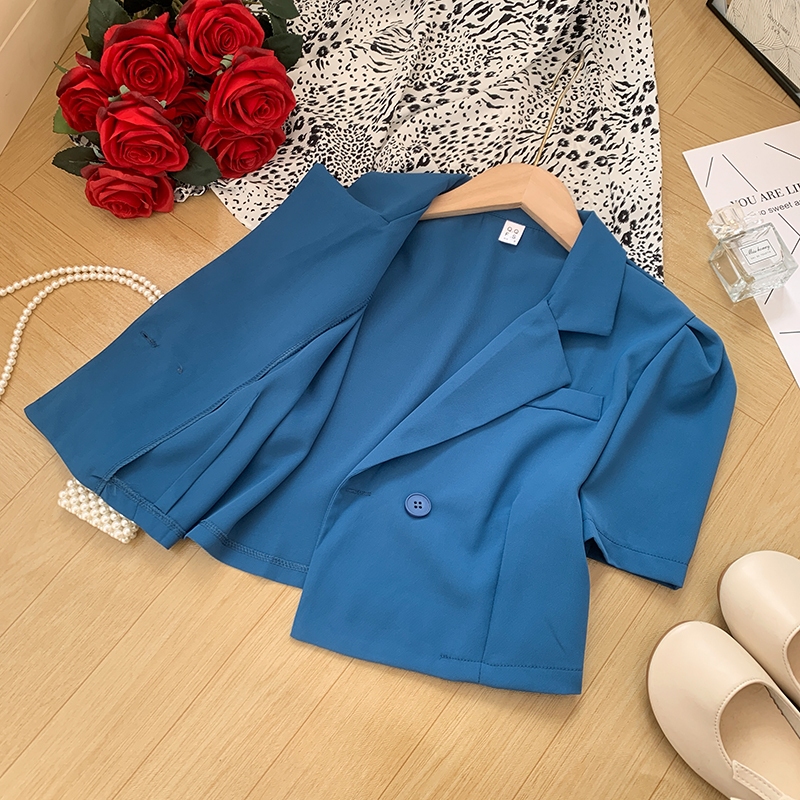 Short Style Fried Street Casual New Style Small Suit Trend