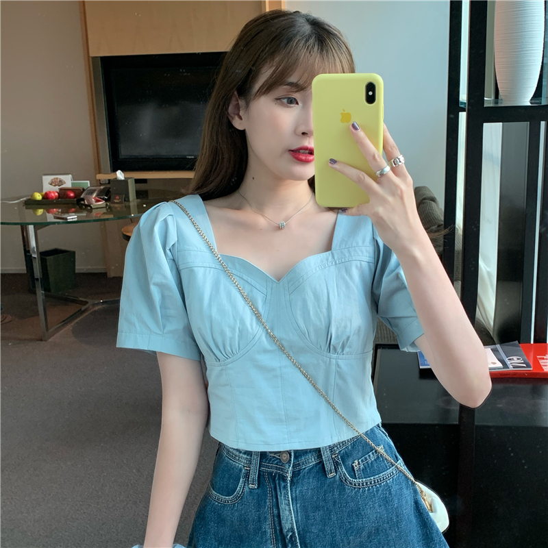 Short-Sleeved Korean All-Match Short-Sleeved Shirt