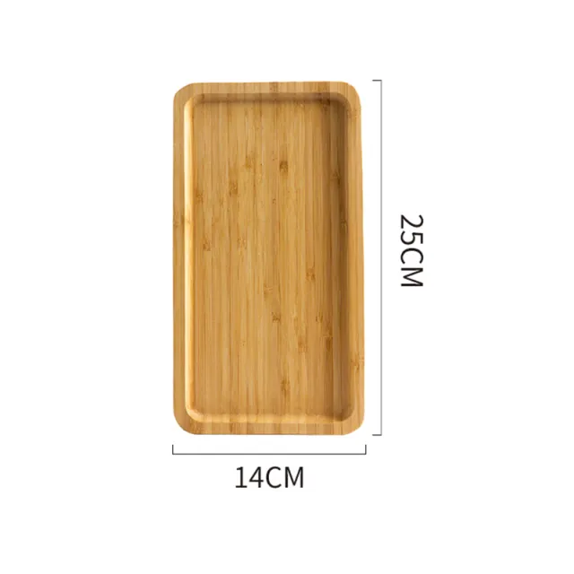Bamboo Tray Wooden Tray Tea Cup Barbecue Tray 25X14Cm - Shop at LoveMi