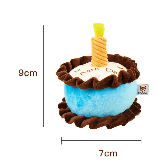 Bite resistant Teething Vocal Catnip Birthday Cake Toy Cat - Shop at LoveMi
