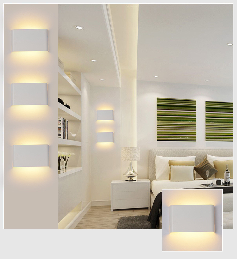 Led Wall Light LED Bathroom Mirror Front Light Corridor Aisle Light - Image 3