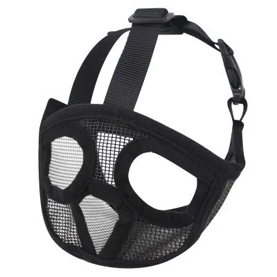 Hoopet Pet Small Dog French Bulldog Muzzle Dog Mouse Basket Breathable Muzzle For Dogs Leash Harness Supplies - Shop at LoveMi