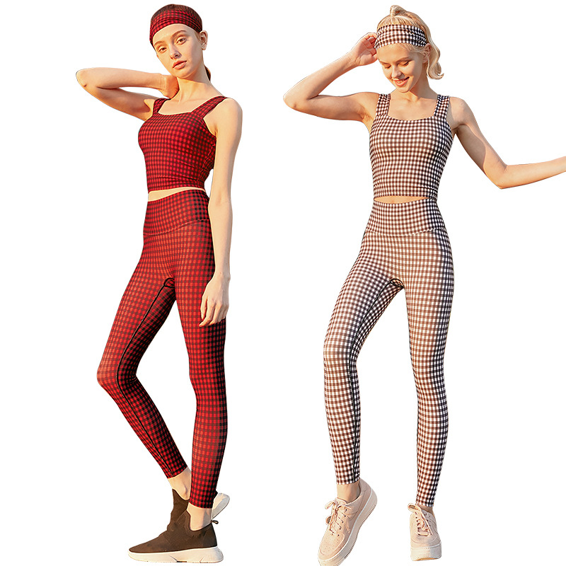 Yoga Clothes British Style Nude Fitness Suit Without Embarrassment