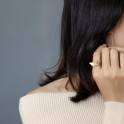 Factory Direct Supply Original And Innovative Products To Look For Sterling Silver Butterfly Ring