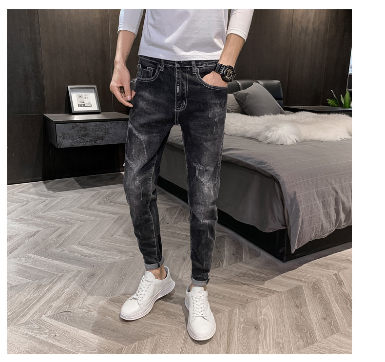 Title 5, Küçük Paçalı Esnek Slim Casual Pantolon Günlük ...