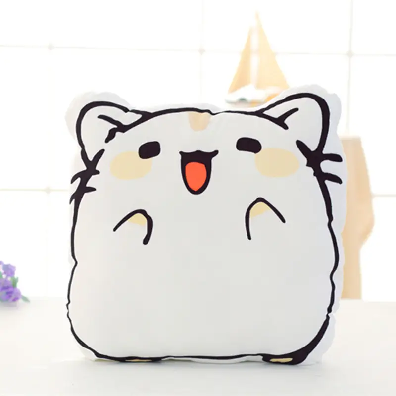 Detachable And Washable Cartoon Hamster Pillow Plush Cushion Living Room Sofa Cushion