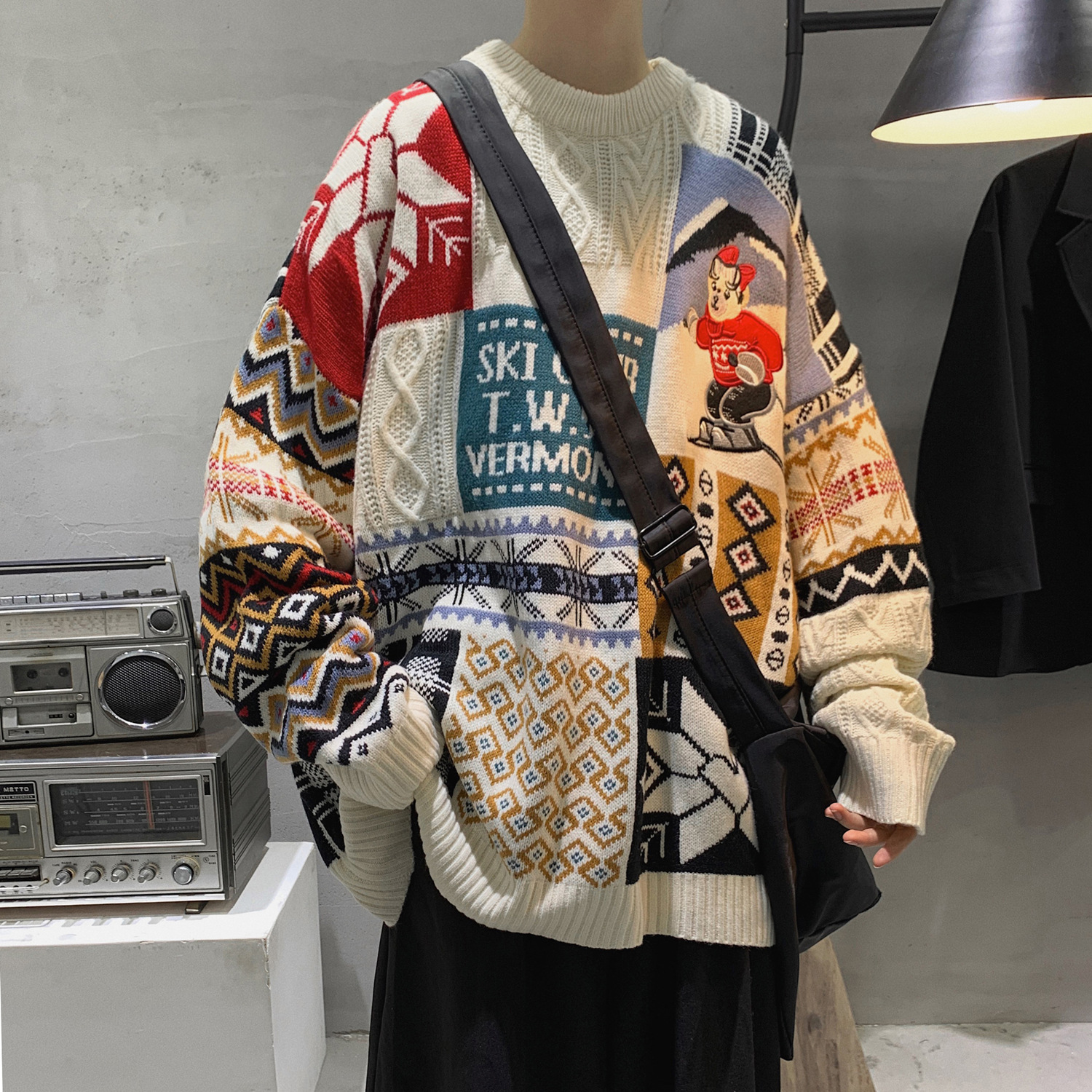 Lazy Style Loose And Thick Sweater