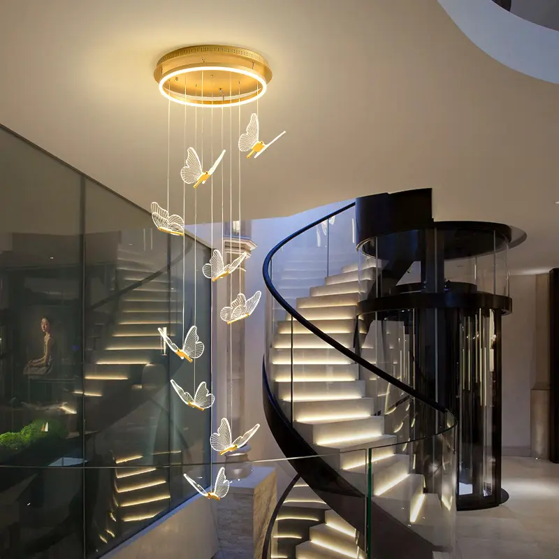 Living Room Loft Personality Dining Revolving Duplex