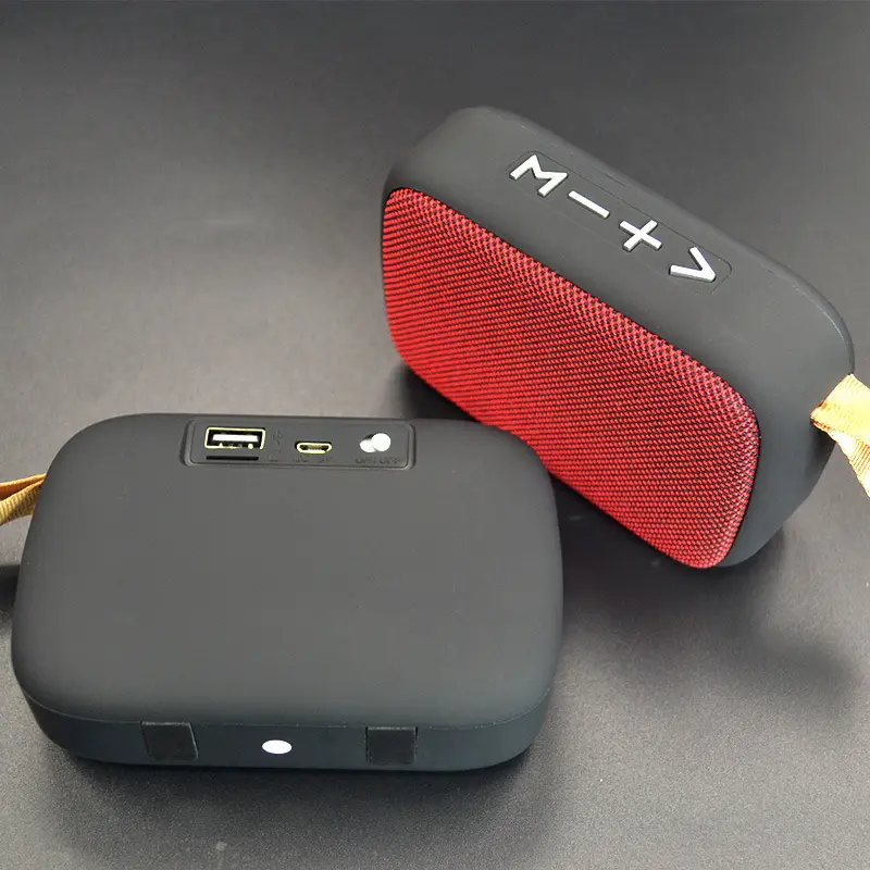 Wireless Bluetooth Speaker Square U Disk Portable
