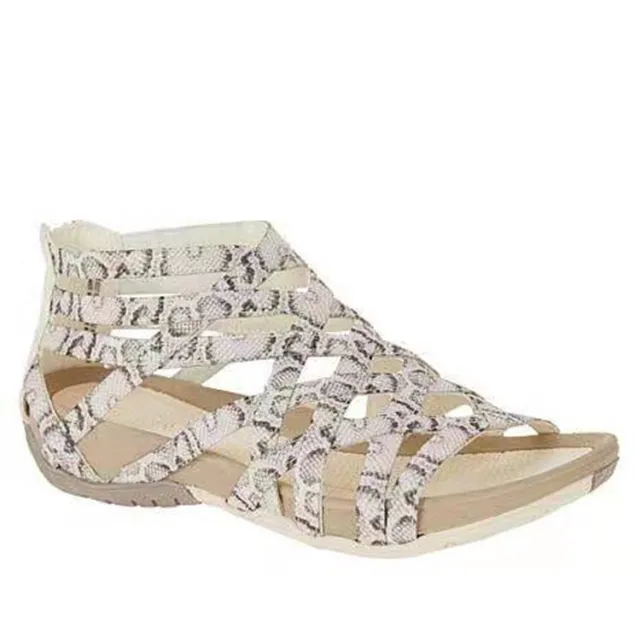 Thin Strap Cross Low Wedge Heel Cutout Fish Mouth Back Zipper Sandals White - Shop at LoveMi