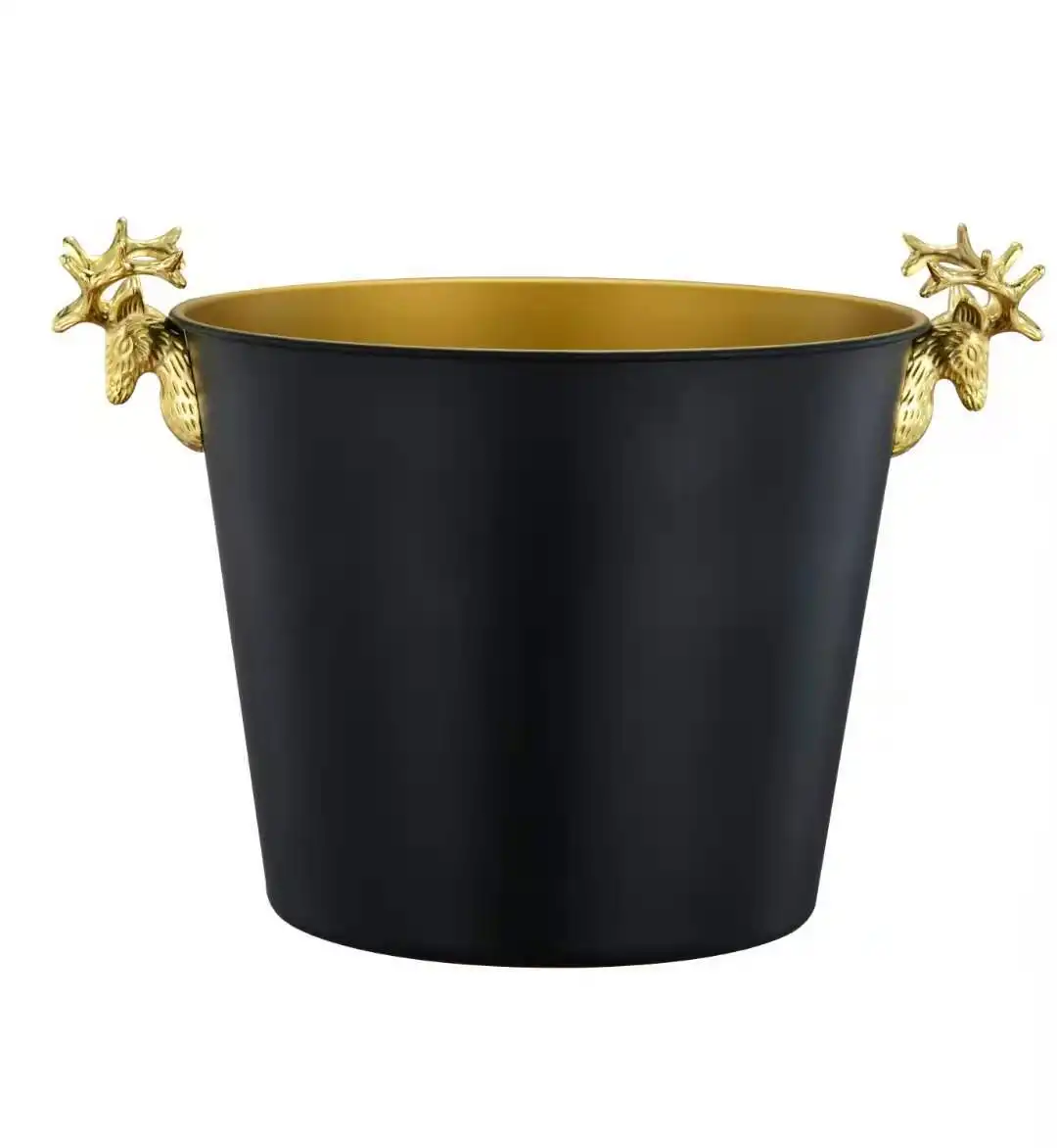 Deer Head Ice Bucket European-Style High-End Champagne Bucket Stainless Steel Ice Wine Bucket