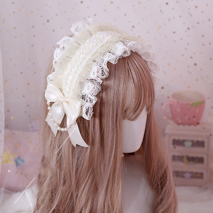 Lace Lolita Headband, picture 7 of 11