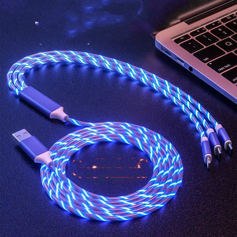 One for Three Streamer Data Cable Colorful Marquee
