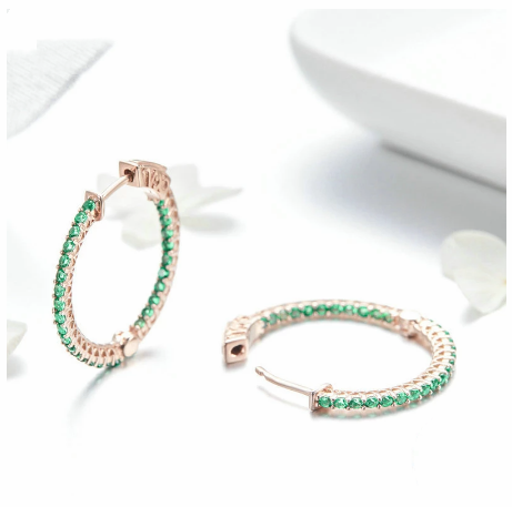 Sterling Silver Earrings European And American Fashion Earrings