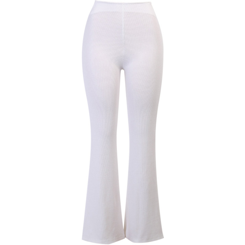 Title 1, High-waisted Casual Waist Cutout Trousers