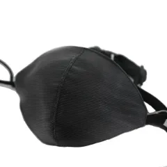 LED Colorful Luminous Mask Bar Entertainment Fiber Optic Mask - Black - View 1