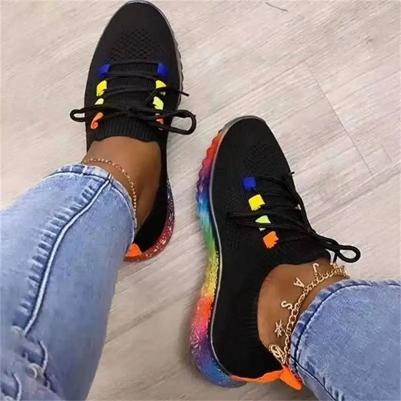 Flat Sports Casual Shoes Breathable Single Shoes