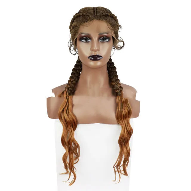 Front Lace Braid Wig Synthetic Fiber Braided Wig 1Style - Shop at LoveMi