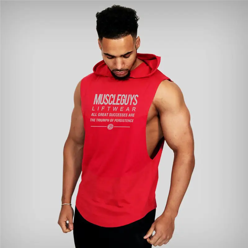 Bodybuilding Brothers Fitness Sports Hooded Vest