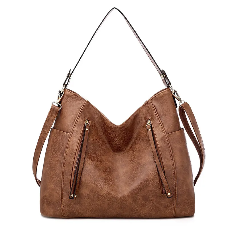 Women Bags Sweet Ladies Handbags Messenger Bag Tote Bag - Brown