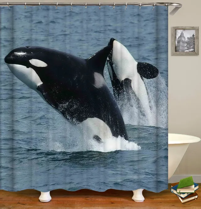 Digital Printing Shower Curtain Waterproof And Mildew Proof - Shop at LoveMi