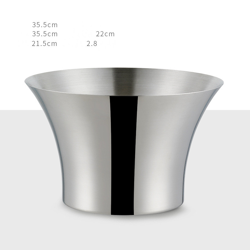 Title 2, Stainless Steel Champagne Bowl, Ice Bowl, Ice B...