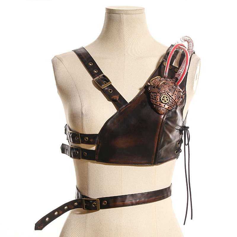 Title 2, Anime Party Metal Shoulder Strap Chest Buckle S...