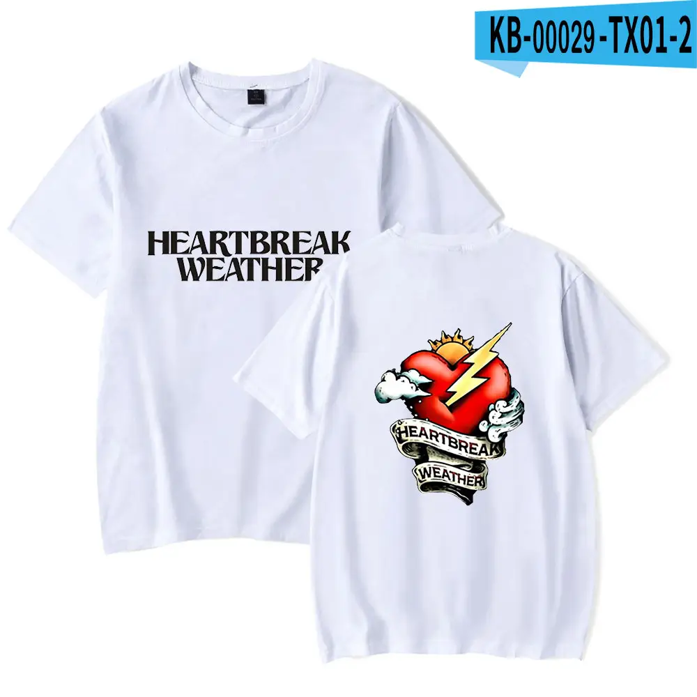 Round Neck Casual Loose Men's And Women's Short-sleeved T-shirt