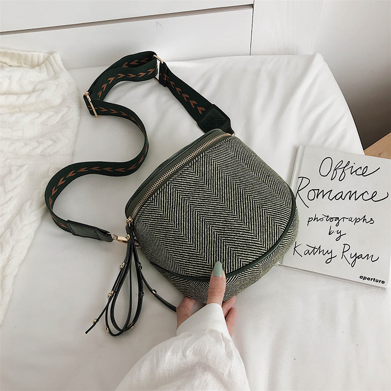 Western Style Simple Shoulder Bag Korean Style Single Shoulder Messenger