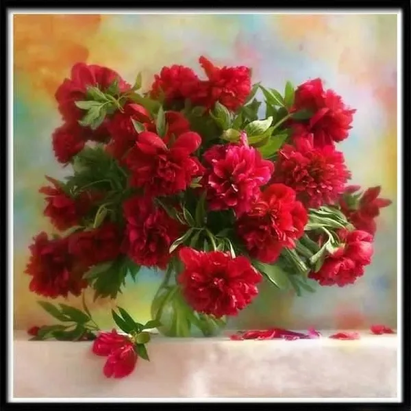 The Diy Image Of The Diamond Word Flower - Shop at LoveMi