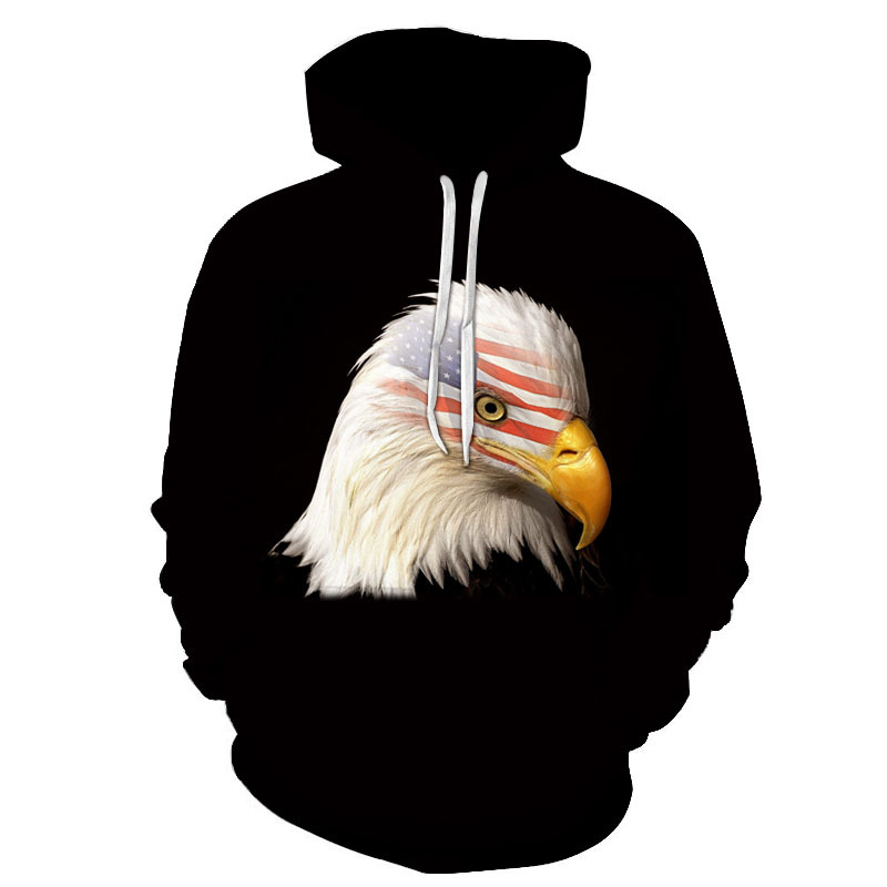 Title 4, Sika hertenprint hoodie unisex sweatshirt voor ...