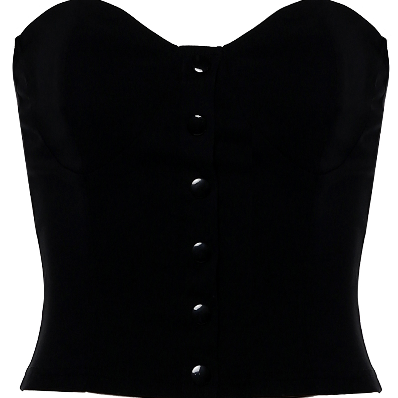 European And American Sexy Tight-fitting Strapless Outer Wear Tube Top Vest