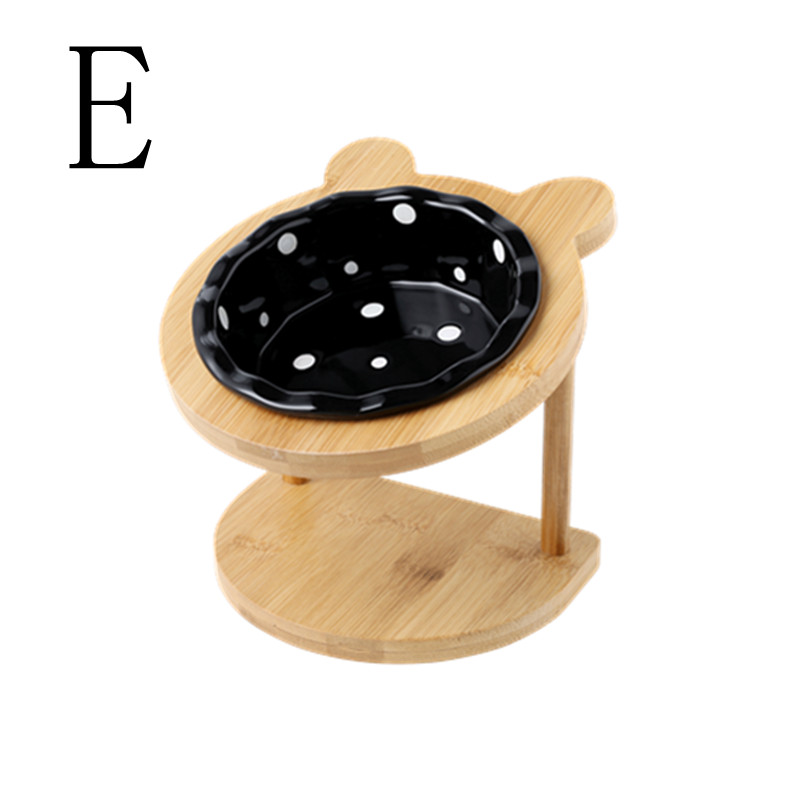 Title 6, Adjustable Height Cat Bowl Ceramic Single And D...