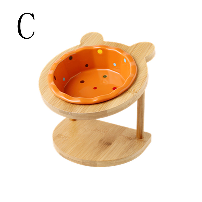 Title 7, Adjustable Height Cat Bowl Ceramic Single And D...